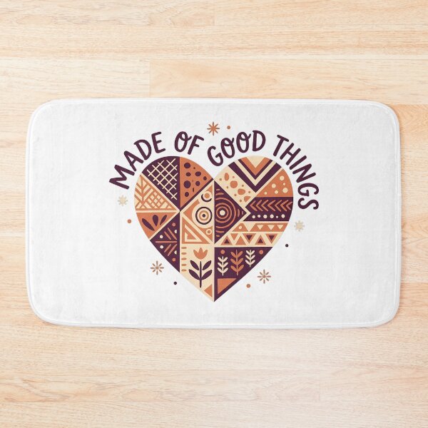 Item preview, Boho Folk Art Heart Geometric Pattern Illustration designed and sold by SHOP-Corner.