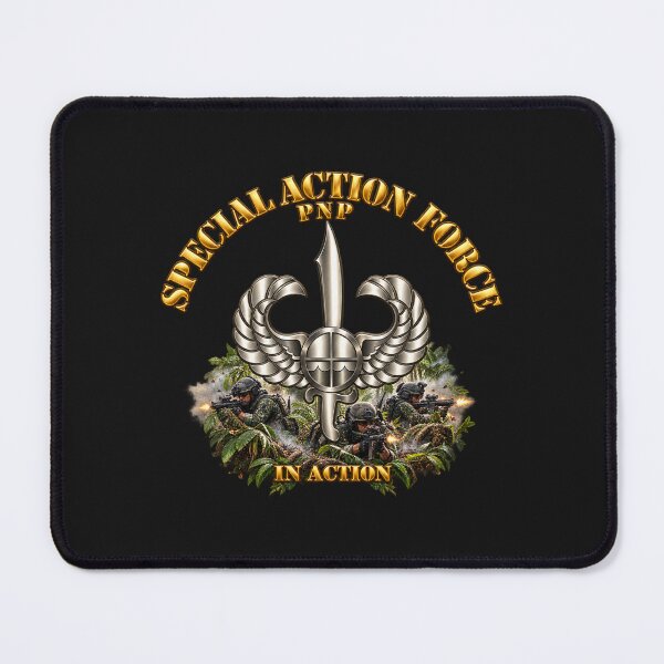 Item preview, Philippines - Special Action Force Badge - In Action 3D - Enhanced designed and sold by Military Insignia Products.