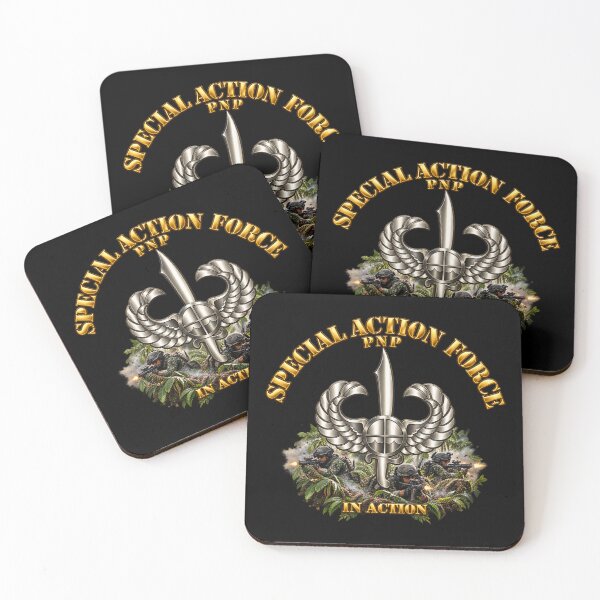 Item preview, Philippines - Special Action Force Badge - In Action  3D - Enhanced designed and sold by Military Insignia Products.