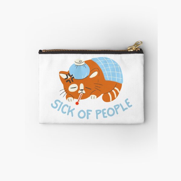 Item preview, Sick of People Cat Design designed and sold by CarefulCreation.