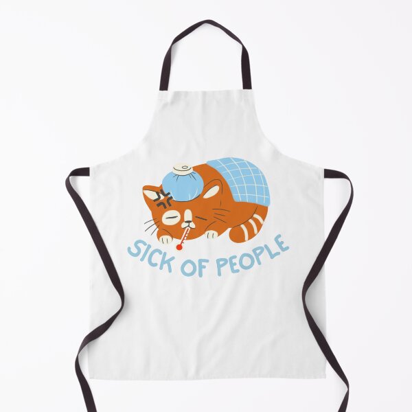 Item preview, Sick of People Cat Design designed and sold by CarefulCreation.