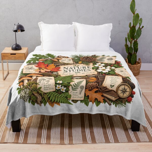 Item preview, Nature Studies Vintage Woodland Botanical Collection designed and sold by FindYouByZ.