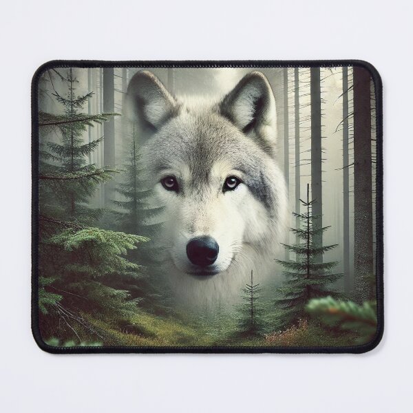 Item preview, The Wolf - Breath of the Forest designed and sold by LegademaArt.