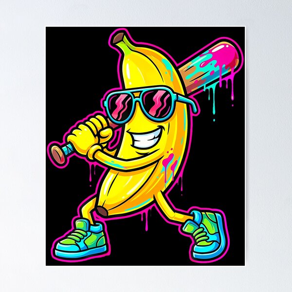 Item preview, Banana Funny Ice Cream Drip Kids Youth Boys Girls designed and sold by serialcarachts.