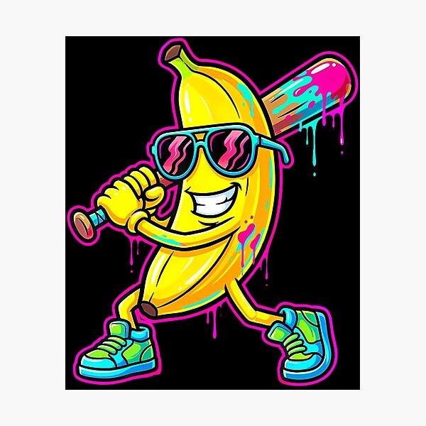 Item preview, Banana Funny Ice Cream Drip Kids Youth Boys Girls designed and sold by serialcarachts.