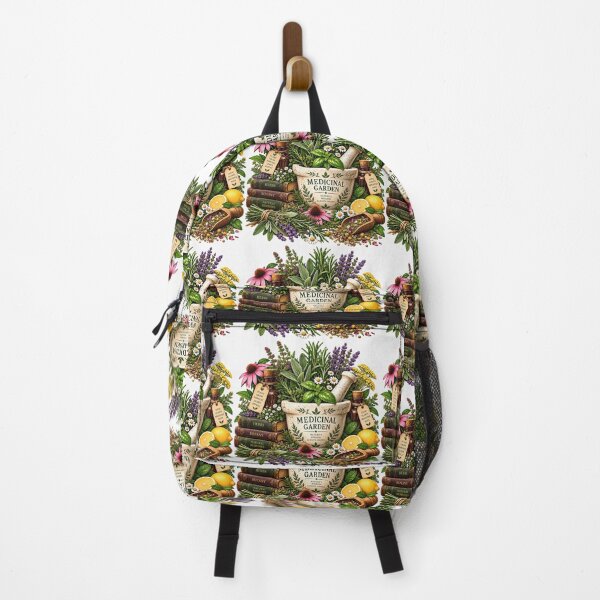 Item preview, Medicinal Garden Vintage Herbal Botanical Illustration designed and sold by FindYouByZ.