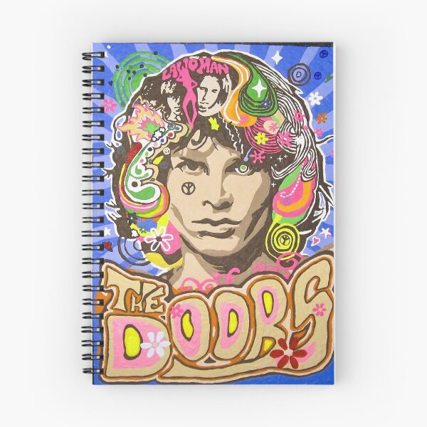 Aperçu de l'œuvre Doors L.A Woman Texte mixte créée et vendue par seandexon953.