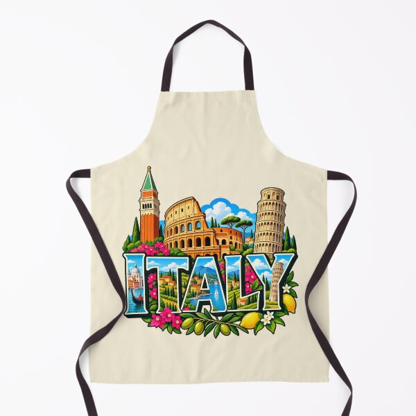 Item preview, Italy Typography Design designed and sold by Myra365Art.