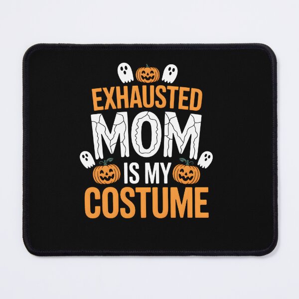 Item preview, Exhausted Halloween Mom Spooky Pumpkin Design designed and sold by limanol.