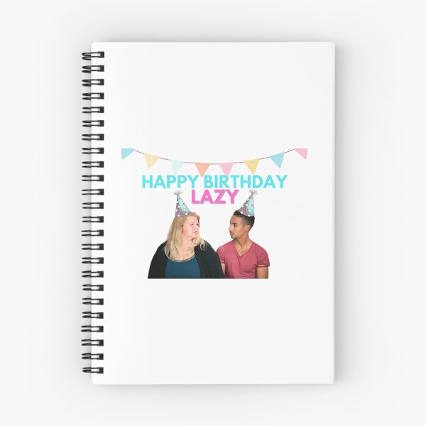 Item preview, 90 Day Fiance - Nicole And Azan - Happy Birthday Lazy designed and sold by kalani-sadler.