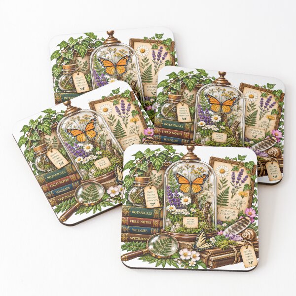 Item preview, Botanical Collector Vintage Natural History Specimen Collection designed and sold by FindYouByZ.