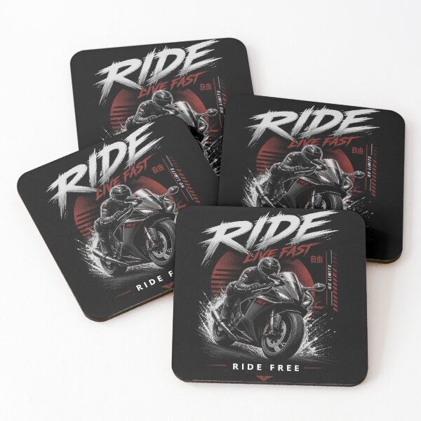 Item preview, Ride Live Fast T-Shirts designed and sold by ZrnzoDesign.