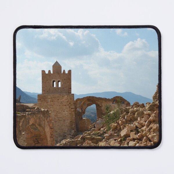 Item preview, Ancient Stone Tower Ruins & Historical Village Architecture designed and sold by BeyaDh.