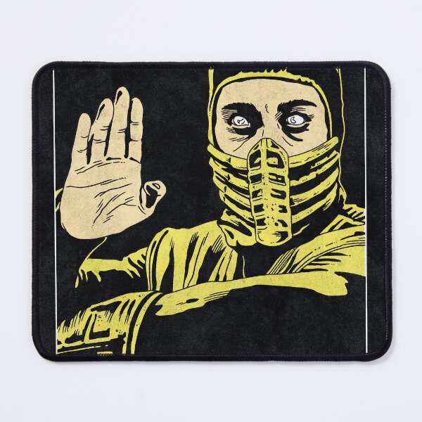 Item preview, SCORPION - Mortal Kombat (Bichrome) designed and sold by FamousWeirdosRB.