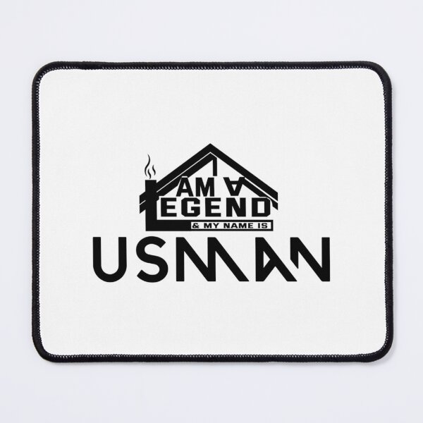 Item preview, I Am A Legend My Name Is Usman (I Am Legendary) designed and sold by kalani-sadler.