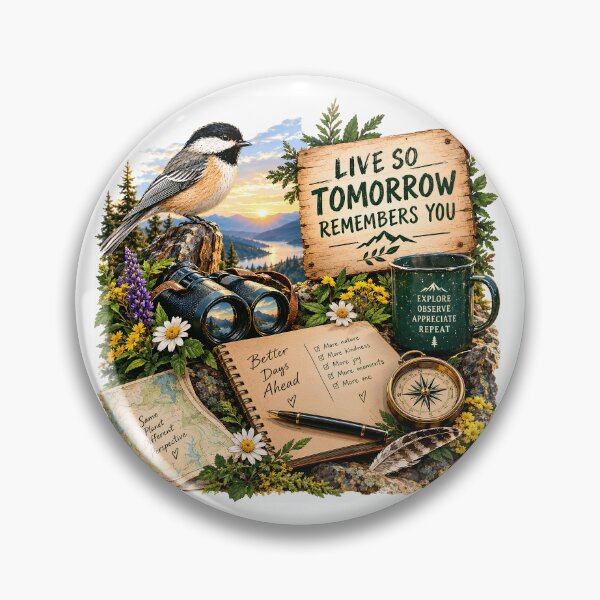 Item preview, Bird Watching Is an Analog Thing Vintage Nature Field Notes designed and sold by FindYouByZ.
