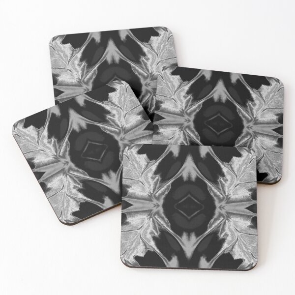 Item preview, Silver Baroque Botanical – Kaleidoscope Pattern designed and sold by SulkaCreative.