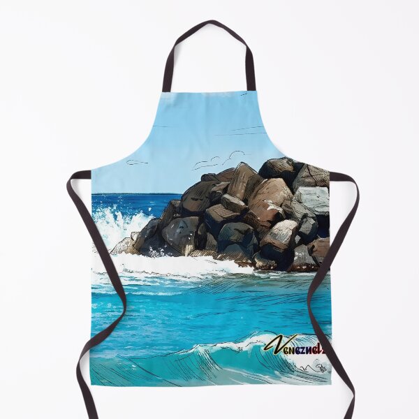 Item preview, Waves of My Land - Breakwater, Caribbean Sea and Coastal Calm designed and sold by keythxctrs.