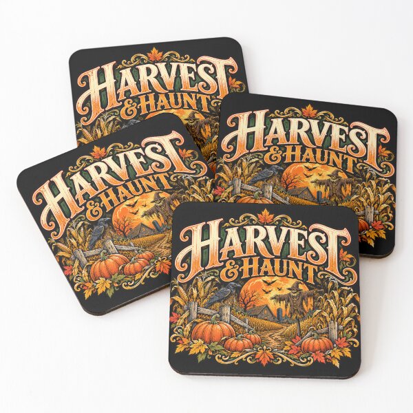 Item preview, Harvest & Haunt — Vintage Rural Halloween designed and sold by GingaArt.