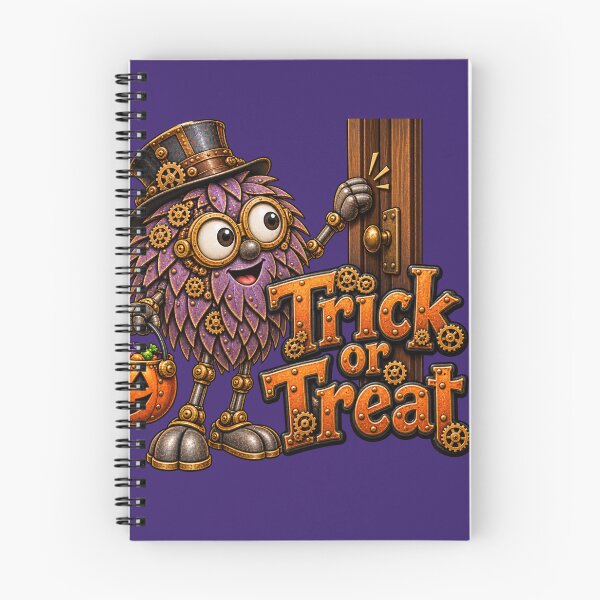 Item preview, Trick or Treat, Steampunk Halloween designed and sold by TheThinglings.