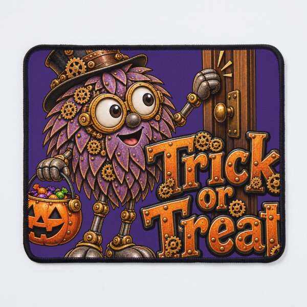 Item preview, Trick or Treat, Steampunk Halloween designed and sold by TheThinglings.