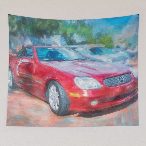 Item preview, 2002 Red Mercedes SLK230  designed and sold by RichFrancoCars.