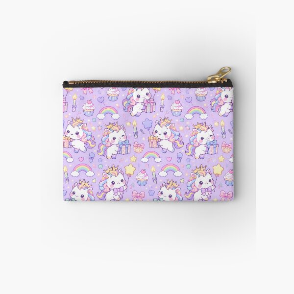 Item preview, Kawaii Birthday Baby Unicorn Pattern designed and sold by Soft Berry Studio.