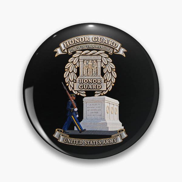 Item preview, Army - Guard, Tomb of the Unknown Soldier Identification Badge - Scene - Female Guard - 3D - Enhanced designed and sold by Military Insignia Products.