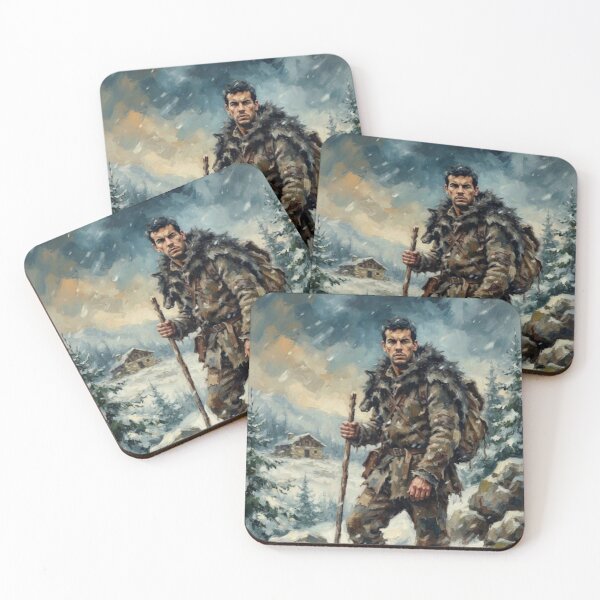 Item preview, The Skin of the Wolf Mountain Wilderness Fine Art Tribute designed and sold by Art's Diner.