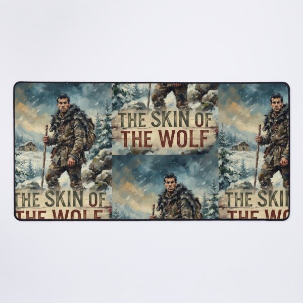 Item preview, The Skin of the Wolf Mountain Wilderness Fine Art Tribute designed and sold by Art's Diner.