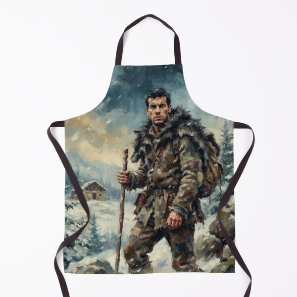 Item preview, The Skin of the Wolf Mountain Wilderness Fine Art Tribute designed and sold by Art's Diner.