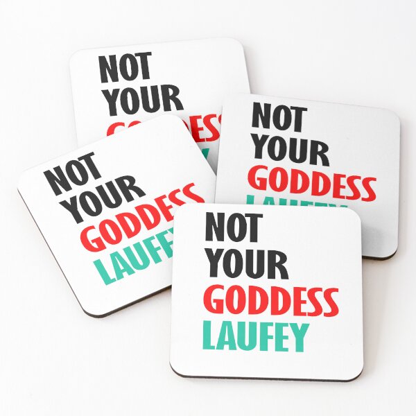 Item preview, Laufey Not Your Goddess Typography designed and sold by putrineolen.