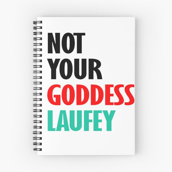 Item preview, Laufey Not Your Goddess Typography designed and sold by putrineolen.
