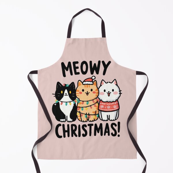 Item preview, Meowy Christmas! Cute Cats and Festive Lights designed and sold by MythicMood.