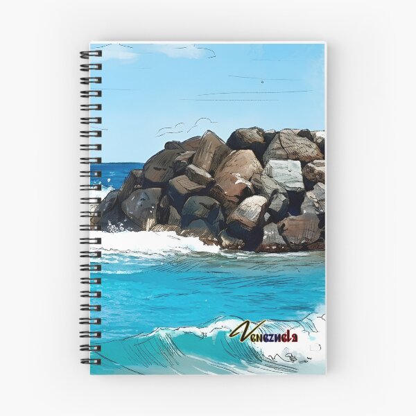 Item preview, Waves of My Land - Breakwater, Caribbean Sea and Coastal Calm designed and sold by keythxctrs.