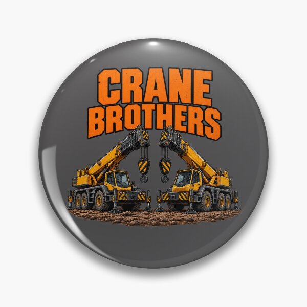 Item preview, Crane Brothers Heavy Equipment Lifting Design designed and sold by Operator Style Wear.