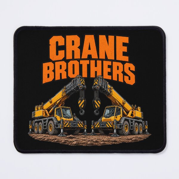 Item preview, Crane Brothers Heavy Equipment Lifting Design designed and sold by Operator Style Wear.