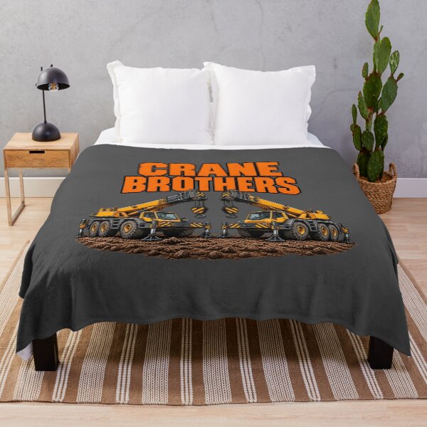 Item preview, Crane Brothers Heavy Equipment Lifting Design designed and sold by Operator Style Wear.