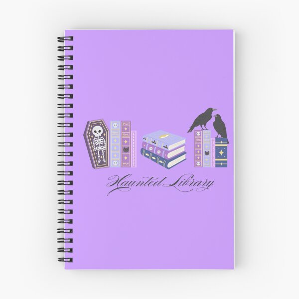 Item preview, Haunted Library – Spooky Books & Ravens Halloween Design designed and sold by Thespase.
