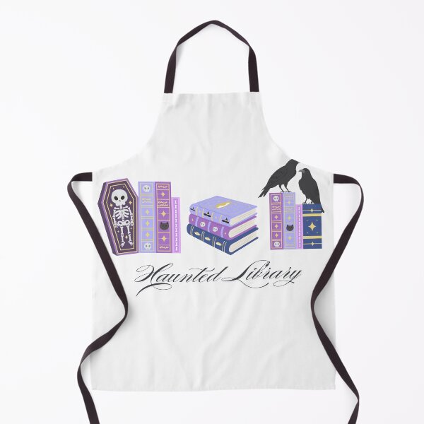 Item preview, Haunted Library – Spooky Books & Ravens Halloween Design designed and sold by Thespase.