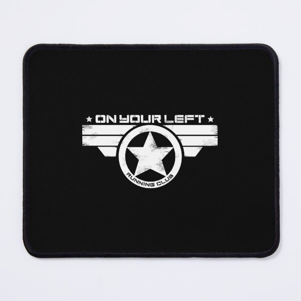 Item preview, On Your Left Running Club Distressed Print 2 designed and sold by deluzinaio.