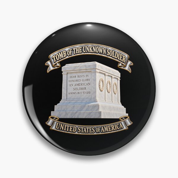 Item preview, Tomb of the Unknown Soldier - United States of America - 3D - Enhanced designed and sold by Military Insignia Products.