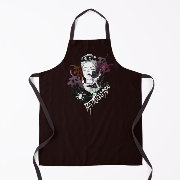 Item preview, Gothic Skull Crown Woman Spider Web designed and sold by zib.art.