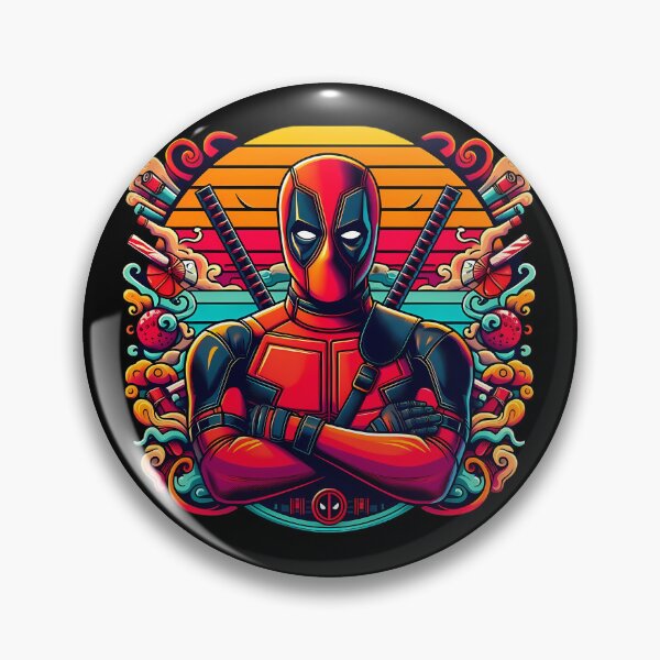 Item preview,  Dynamic Pose Deadpool  designed and sold by deluzinaio.