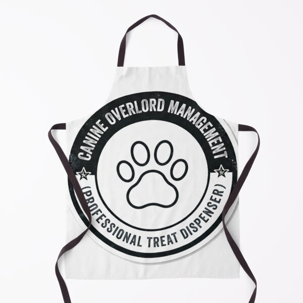 Item preview, Canine Overlord Management - Professional Treat Dispenser Funny Dog Sticker designed and sold by IbericoStudio.