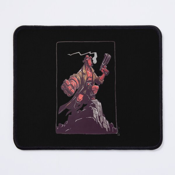 Item preview, Hellboy Portrait designed and sold by deluzinaio.