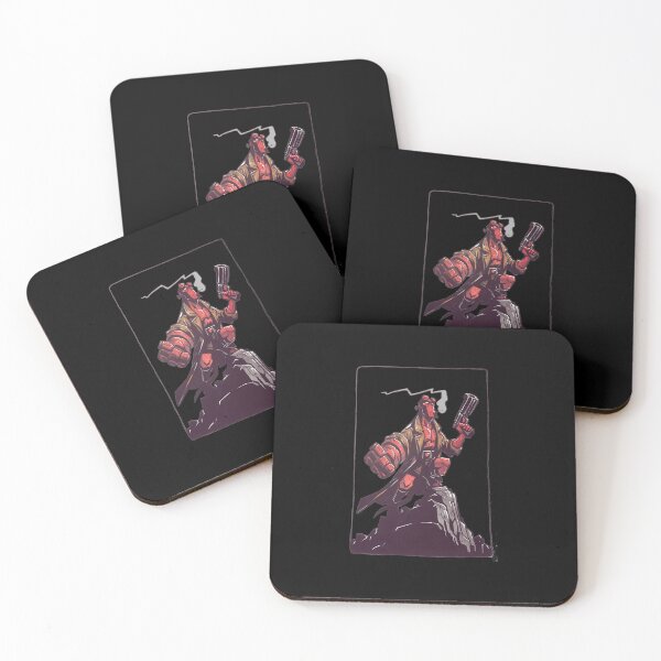 Item preview, Hellboy Portrait designed and sold by deluzinaio.