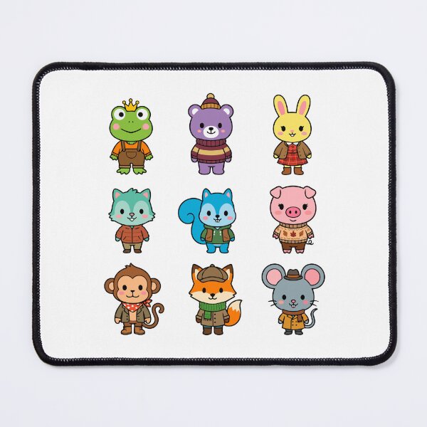 Item preview, Char Char Bear and Friends - Dressed for the Fall season designed and sold by Asterisk-a.