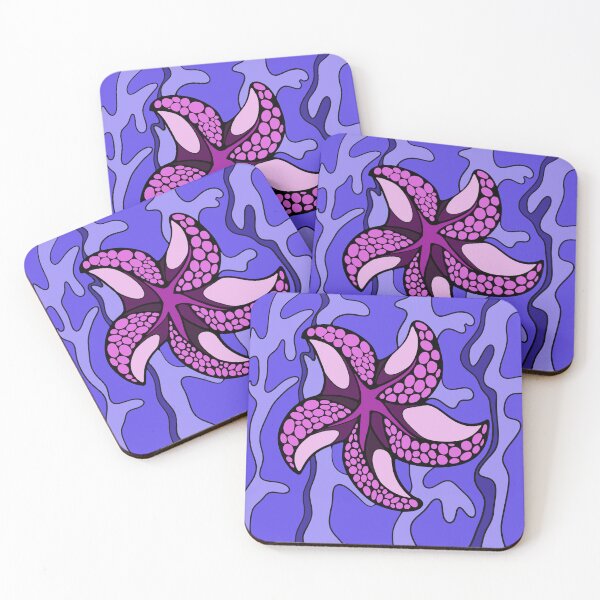 Item preview, Violet Depths Star | Liuartstudio | Living Mosaic | 26 designed and sold by liuartstudio.