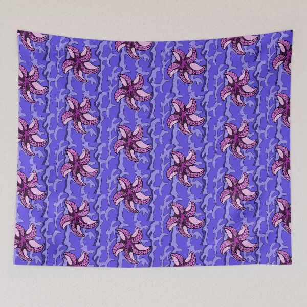 Item preview, Violet Depths Star | Liuartstudio | Living Mosaic | 26 designed and sold by liuartstudio.